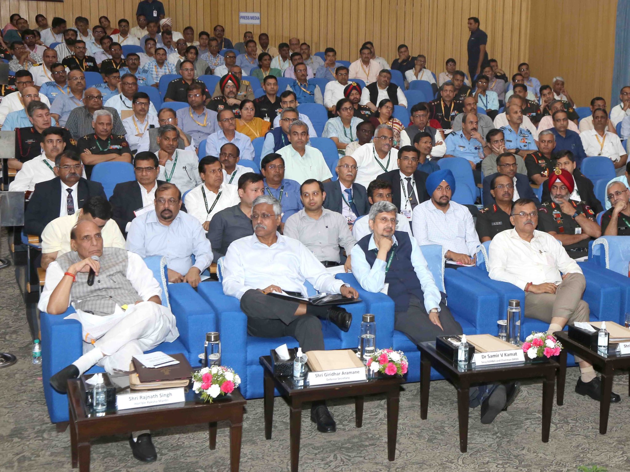 Rajnath Singh chairs day-long Brain Storming Conference